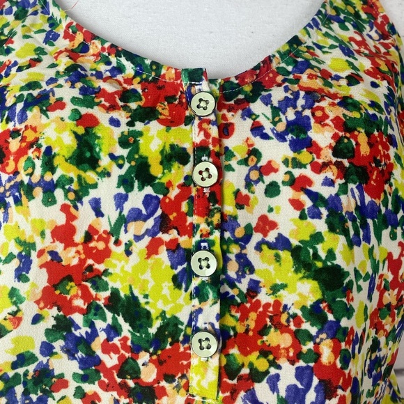 Cabi Floral Adjustable Waist Boho Romper Playsuit size Small - Picture 3 of 12